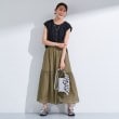 インディヴィ(INDIVI)の【2点セット／着回し◎】ノースリーブ＆ティアードスカート カセット服11