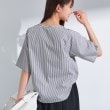 インディヴィ(INDIVI)の【洗える】胸元タックフリルブラウス11