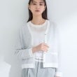 インディヴィ(INDIVI)の【洗える】ジャケット風カーディガン2