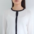 インディヴィ(INDIVI)の【洗える／アンサンブル可能】クルーネックカーディガン17