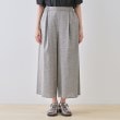 インディヴィ(INDIVI)の【洗える／清涼感◎】ワイドフレアパンツ／スカーチョ14
