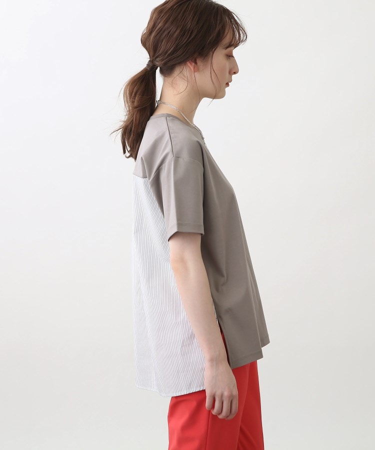 INDIVI（インディヴィ）の「◇【洗える】レイヤード風キーネック