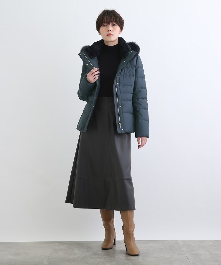◇【定番人気!/名品コート/撥水】ショートダウンコート(ダウン ...