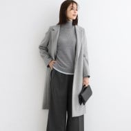 定番人気!/名品コート/日本製】ウール100%チェスターコート 定番人気!/名品コート/日本製】ウール100%チェスターコート