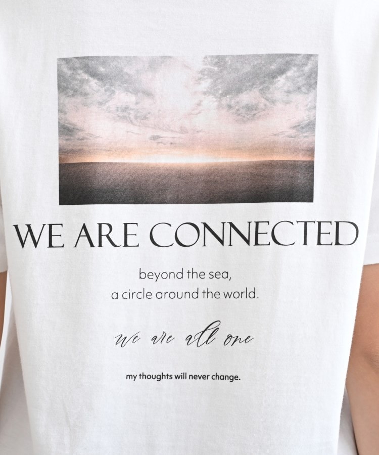 インディヴィ(INDIVI)の【WORLD for the World】バックプリント フォトTシャツ8