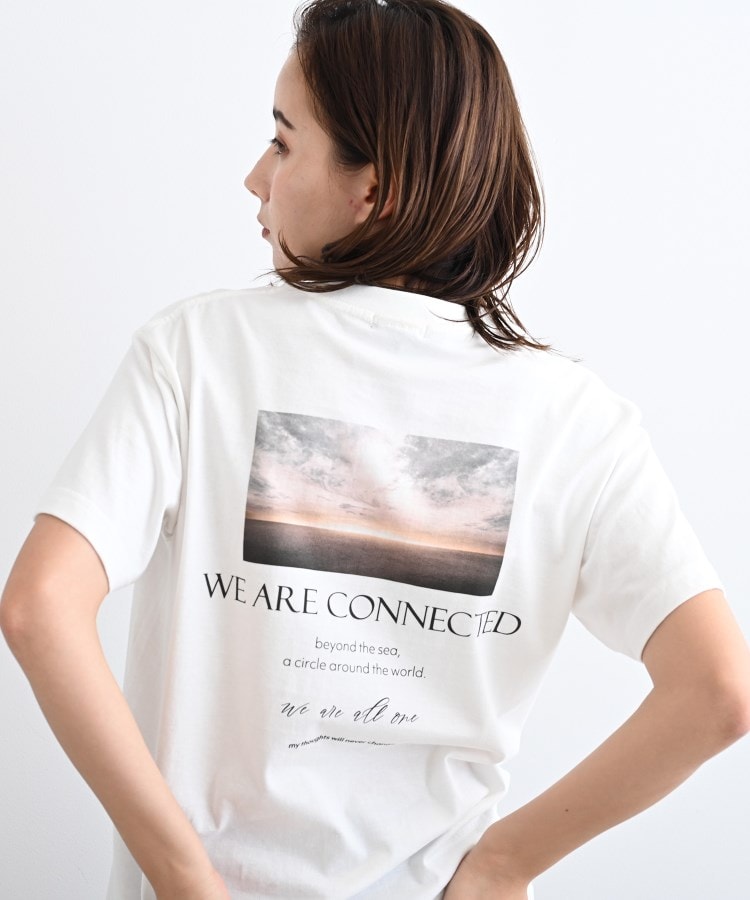 インディヴィ(INDIVI)の【WORLD for the World】バックプリント フォトTシャツ12