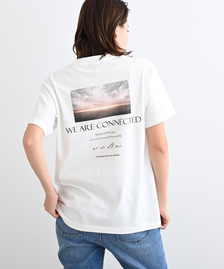 インディヴィ(INDIVI)の【WORLD for the World】バックプリント フォトTシャツ11