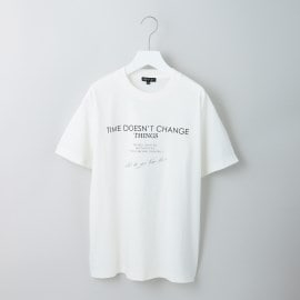 インディヴィ(INDIVI)の【WORLD for the World】ロゴTシャツ Ｔシャツ