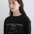インディヴィ(INDIVI)の【WORLD for the World】ロゴプリント ロングTシャツ5