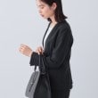 インディヴィ(INDIVI)の【定番スーツ／UVケア／接触冷感/洗える】ウール調ノーカラージャケット2