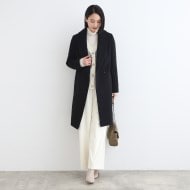 WEB限定/ウール】ショールカラーロングコート(チェスター WEB限定/ウール】ショールカラーロングコート(チェスター
