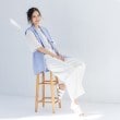 インディヴィ(INDIVI)の新色登場！【雑誌掲載/褒められパンツ／洗える】ウエストゴムワイドタックパンツ53