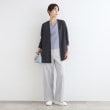 インディヴィ(INDIVI)の【洗える／UVケア／接触冷感】ドライタッチ着流しジャージカーディガン12