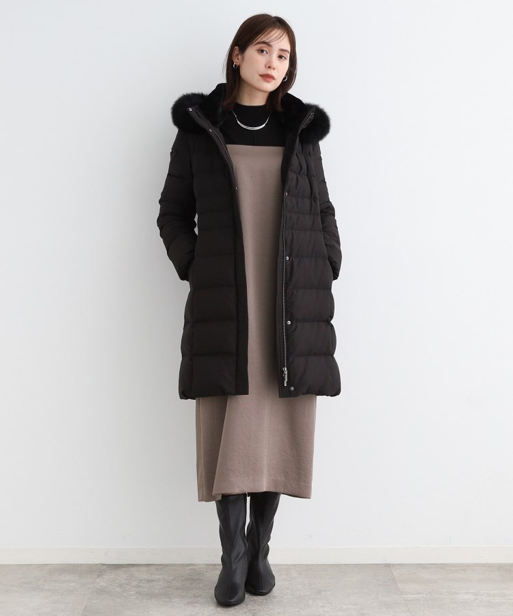 名品/撥水/抗菌防臭】ロング リサイクルダウンコート(ダウン 名品/撥水/抗菌防臭】ロング リサイクルダウンコート(ダウン