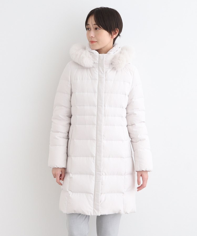 名品/撥水/抗菌防臭】ロング リサイクルダウンコート(ダウン 名品/撥水/抗菌防臭】ロング リサイクルダウンコート(ダウン