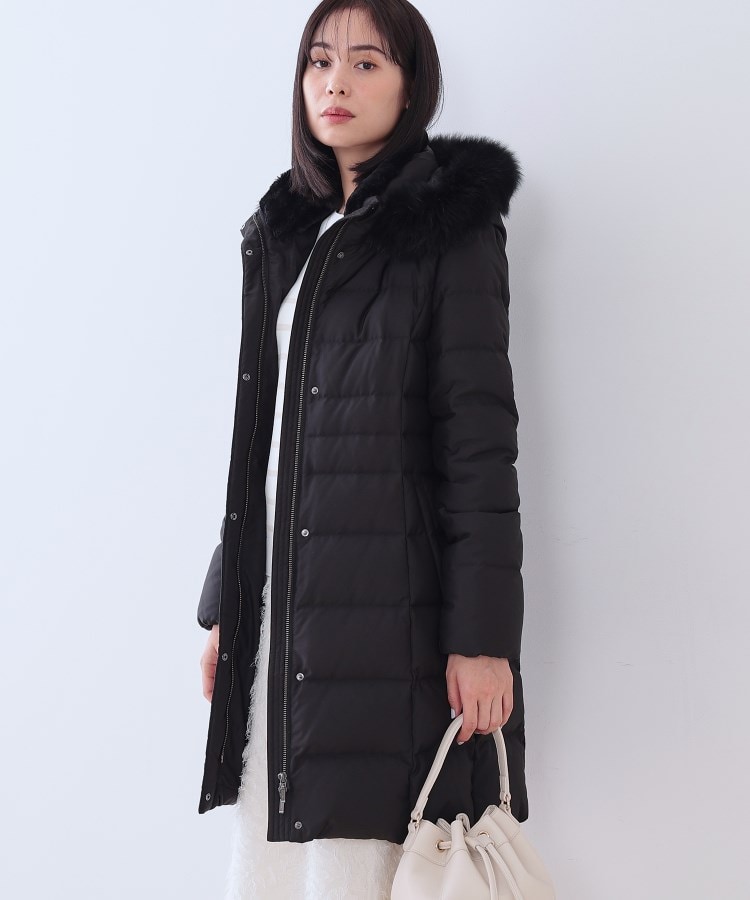 名品/撥水/抗菌防臭】ロング リサイクルダウンコート(ダウン 名品/撥水/抗菌防臭】ロング リサイクルダウンコート(ダウン