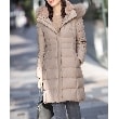 インディヴィ(INDIVI)の【名品／撥水／抗菌防臭】ロング リサイクルダウンコート35
