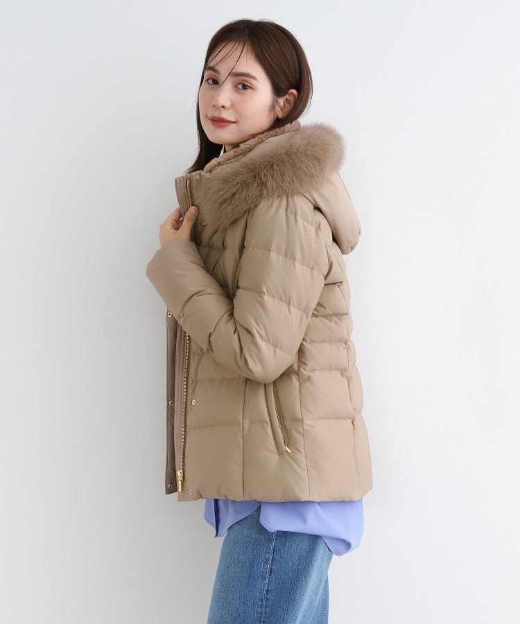 名品/撥水/抗菌防臭】ショート リサイクルダウンコート 名品/撥水/抗菌防臭】ショート リサイクルダウンコート