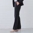 インディヴィ(INDIVI)の【洗える／リクルートスーツ】ストレッチストレートラインパンツ6