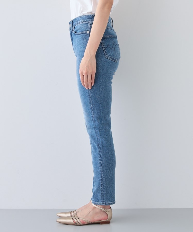 インディヴィ(INDIVI)の【新登場！褒められデニム】スキニー デニムパンツ7