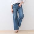 インディヴィ(INDIVI)の【新登場！褒められデニム】ワイドストレート デニムパンツ19
