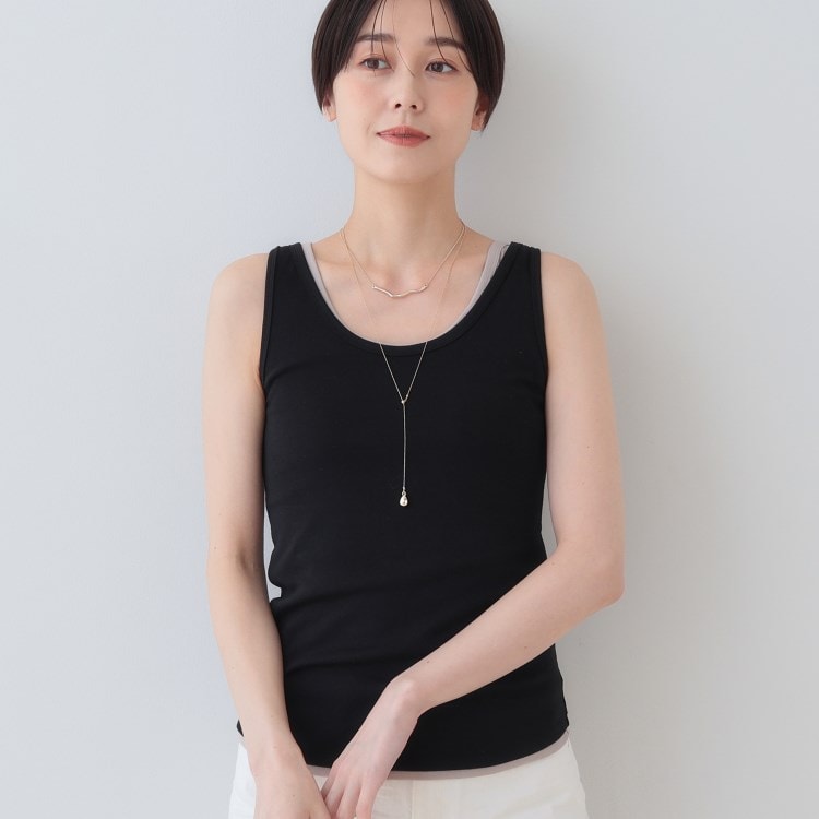 インディヴィ(INDIVI)の【洗える／前後2WAY】インナータンクトップ タンクトップ・キャミソール