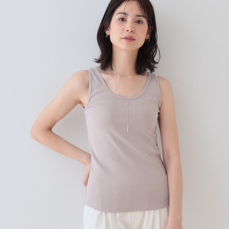 インディヴィ(INDIVI)の【洗える／前後2WAY】インナータンクトップ タンクトップ・キャミソール