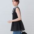 インディヴィ(INDIVI)の【洗える／レイヤードにも活躍】ペプラムインナートップス6