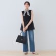 インディヴィ(INDIVI)の【洗える／レイヤードにも活躍】ペプラムインナートップス7