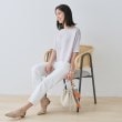 インディヴィ(INDIVI)の【洗える】裾シアー半袖トップス7