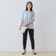 インディヴィ(INDIVI)の【洗える】裾シアー半袖トップス15