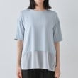 インディヴィ(INDIVI)の【洗える】裾シアー半袖トップス18