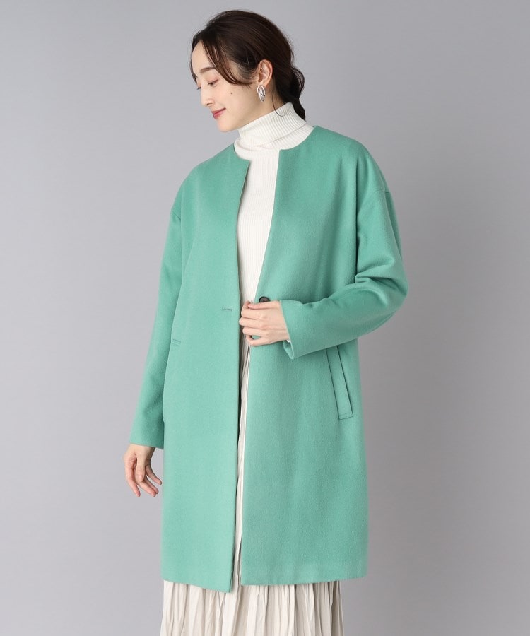 【CAZU corporation】カシミヤ　ロングコート　綺麗目　上品　高級感