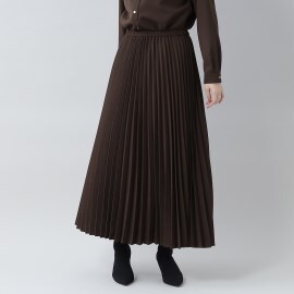 アンタイトル(UNTITLED)のツイルプリーツスカート マキシ・ロングスカート