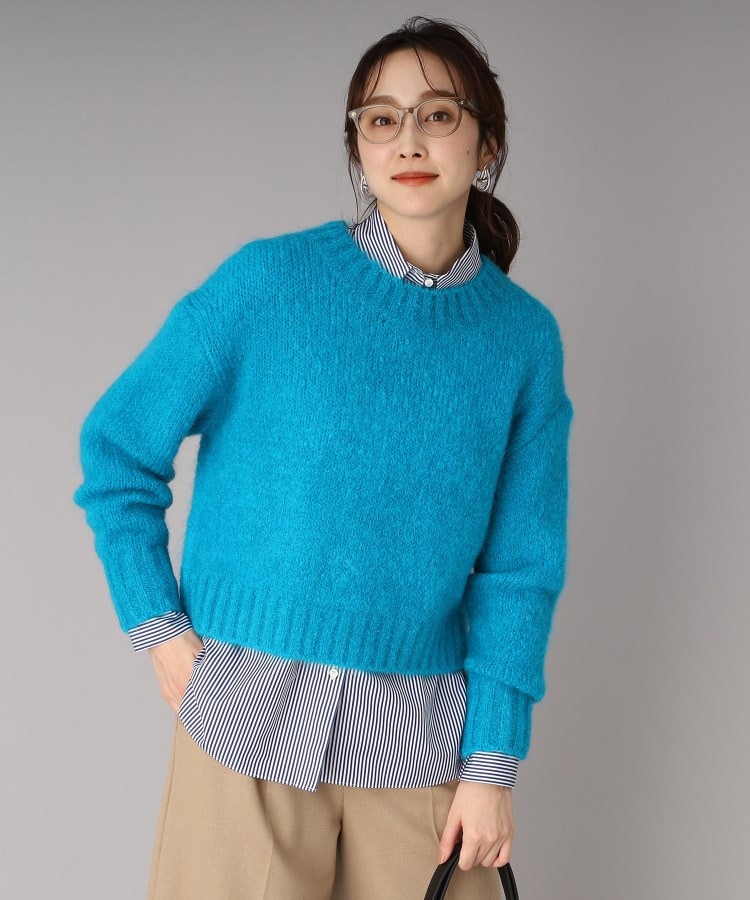 w\u0026l.t. lightning knit モヘヤ　ニット　イタリア製