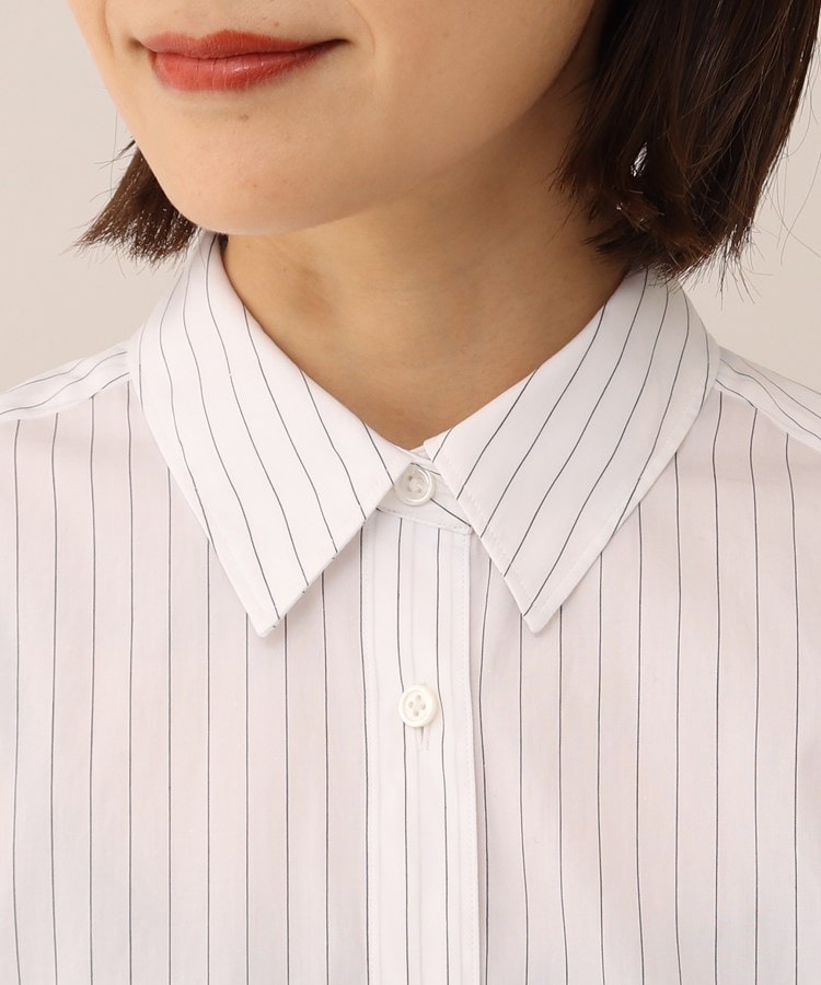 アンタイトル(UNTITLED)のハイカウントポプリン レギュラーカラーシャツ【洗える】5
