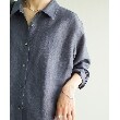 アンタイトル(UNTITLED)のソフトリネン レギュラーカラーシャツ【洗える】32