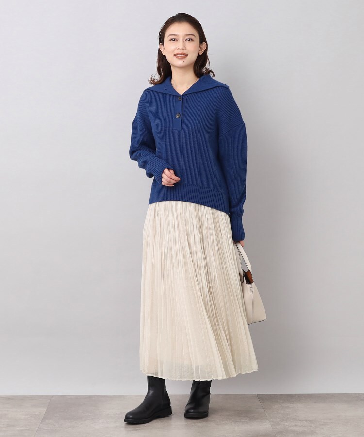 オーガンジープリーツスカート