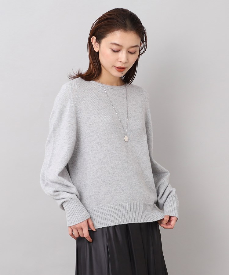 02023● Rito OVERSIZED SILK BLEND SWEATER