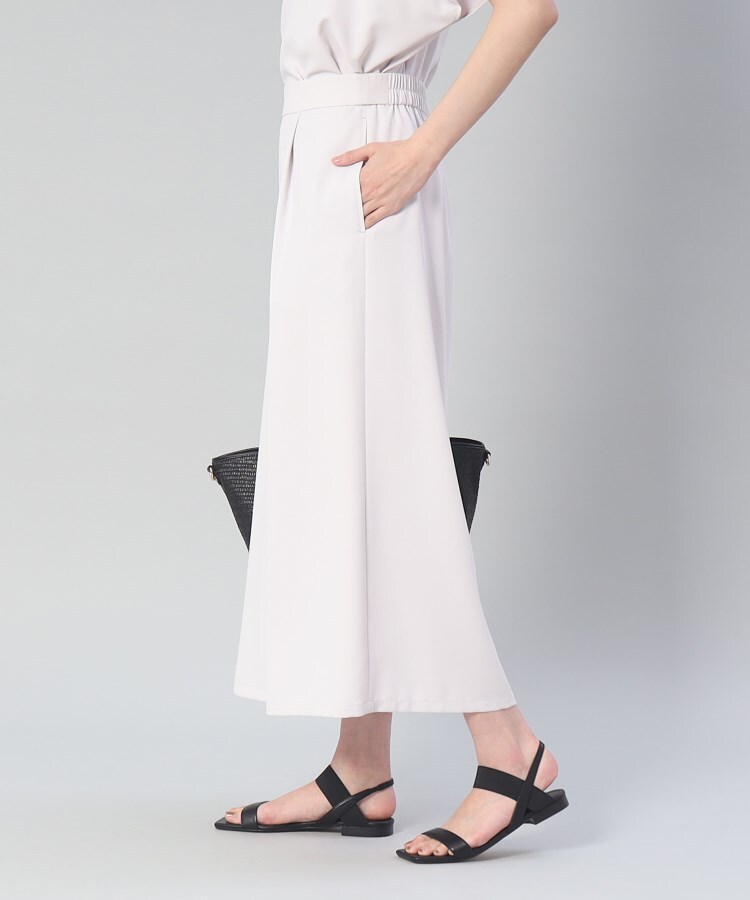再入荷/楽に着られる、きれいめパンツ/洗える】リラックスガウチョ