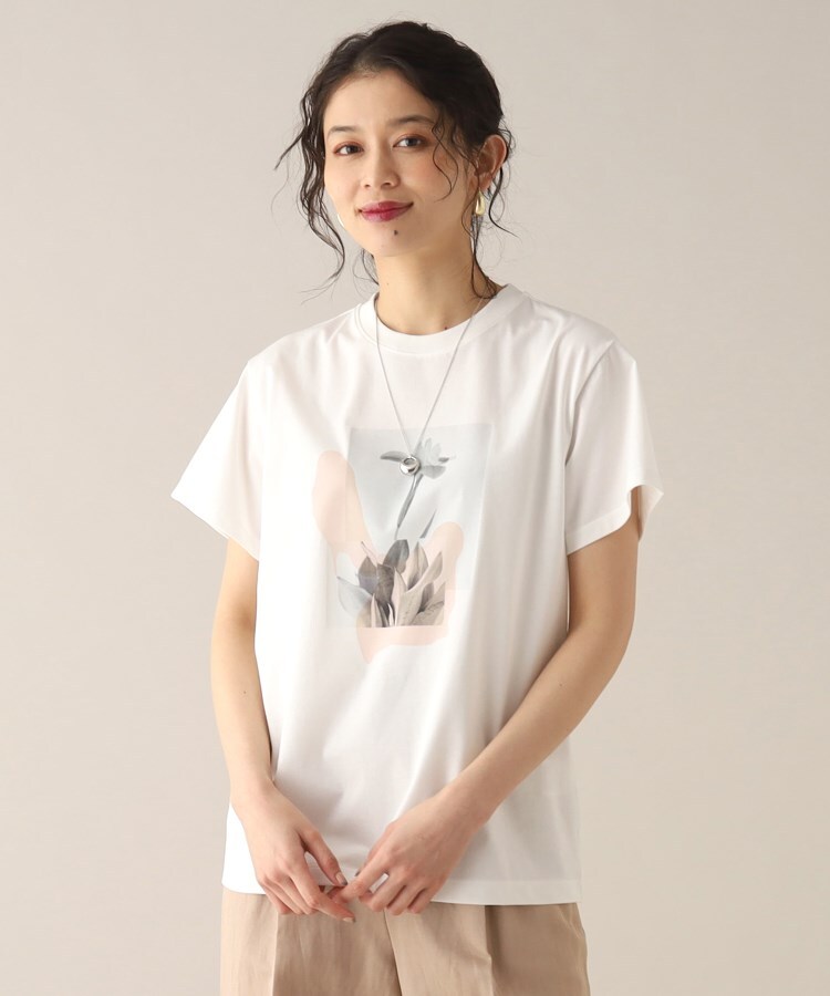 アンタイトル(UNTITLED)の【洗濯機で洗える】アートプリントフォトTシャツ8