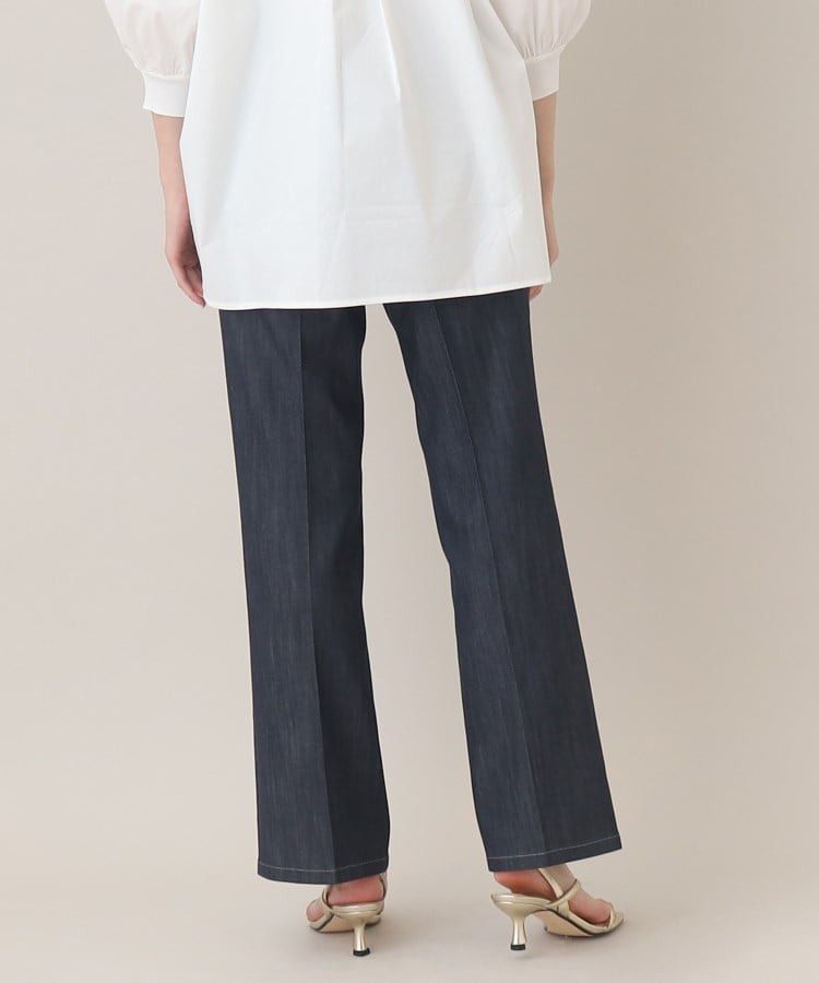 SALE/68%OFF】 パンツ デニム ジーンズ デニムライクワイドパンツ