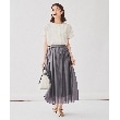 アンタイトル(UNTITLED)の【インナーにオススメ/華やかデザイン】パール調釦Tブラウス17