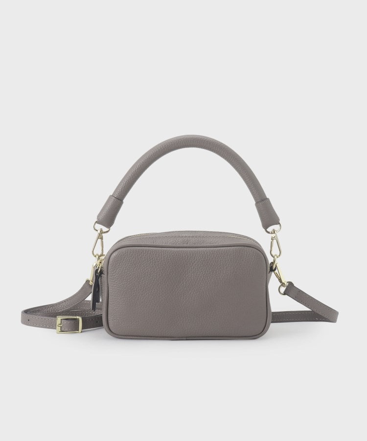 本革】ダブルハンドレザーショルダー(ショルダーバッグ 本革】ダブルハンドレザーショルダー(ショルダーバッグ