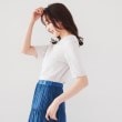 アンタイトル(UNTITLED)の【サラッと薄手素材/アンサンブル可能】レーヨンストレッチ クルーネックニット18