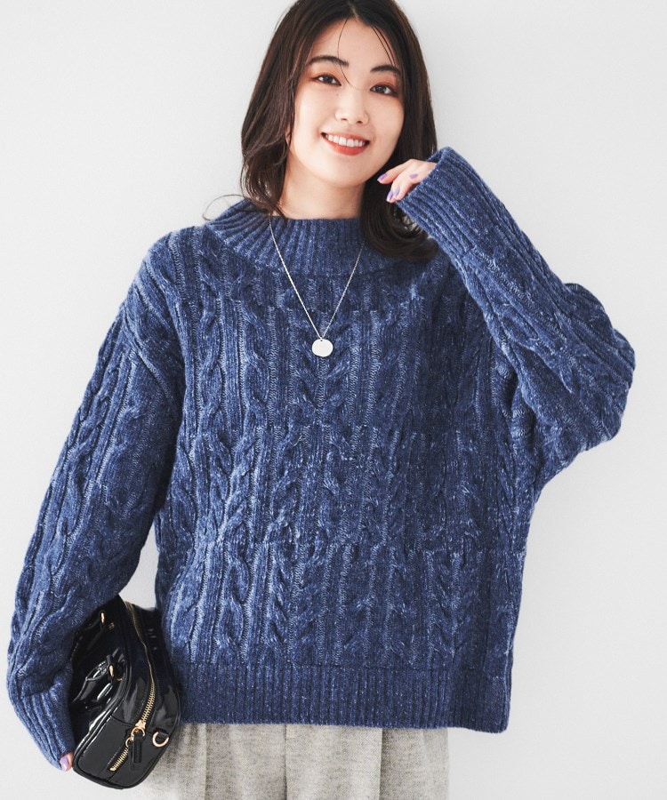 サカイsacai ネックウォーマー付きドッキングウールケーブル