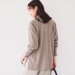 アンタイトル(UNTITLED)の【アンサンブル可能/体型カバー】シルクウールカシミヤカーディガン10