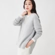 アンタイトル(UNTITLED)の【体型カバー/日本製/洗える】ウールシルクカシミヤミックス Vネックプルオーバーニット6