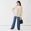 アンタイトル(UNTITLED)のウールシルクカシミヤミックス Vネックカーディガン16