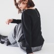 アンタイトル(UNTITLED)の【アンサンブル可能/8色展開】ミラノリブ ワイドボートネックプルオーバーニット7
